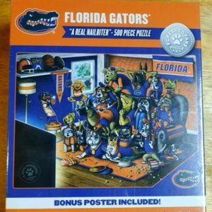 500 Piece Nailbiter Gator Puzzle (New in Box w/Cellophane)
